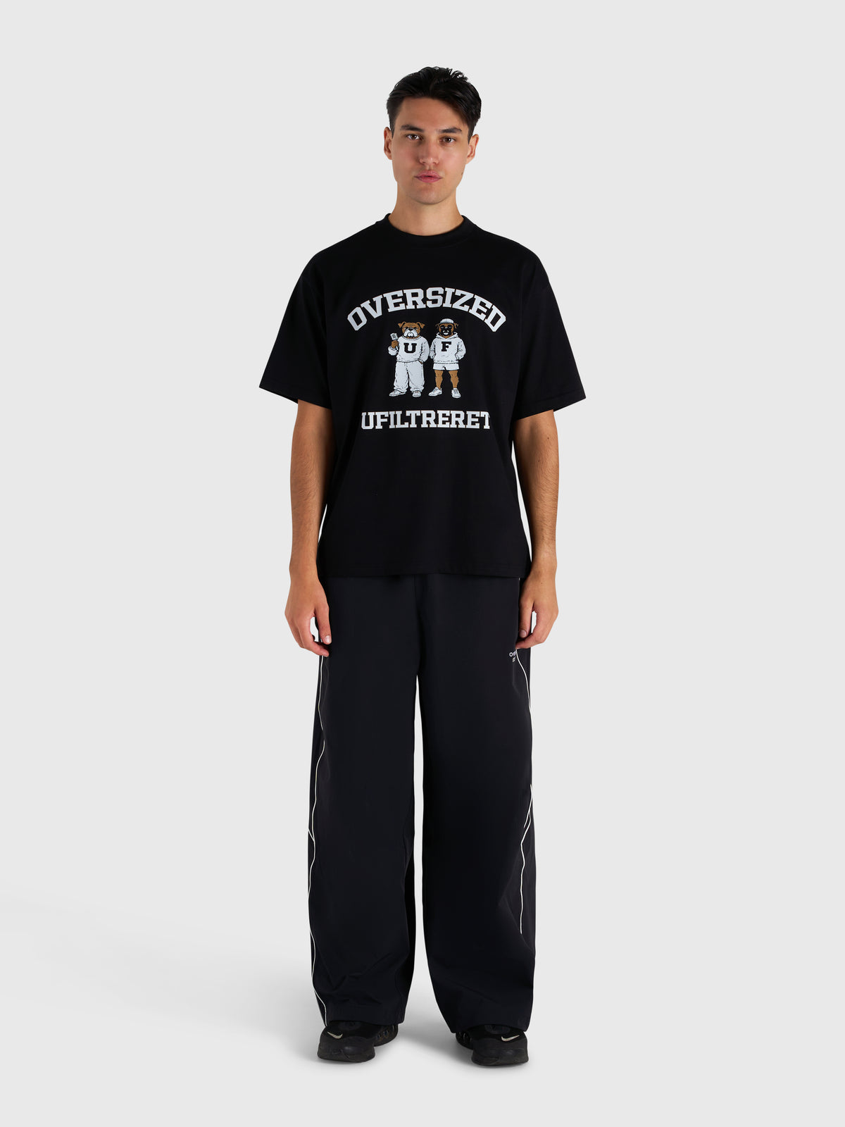 Unfiltered College Box Tee - Black