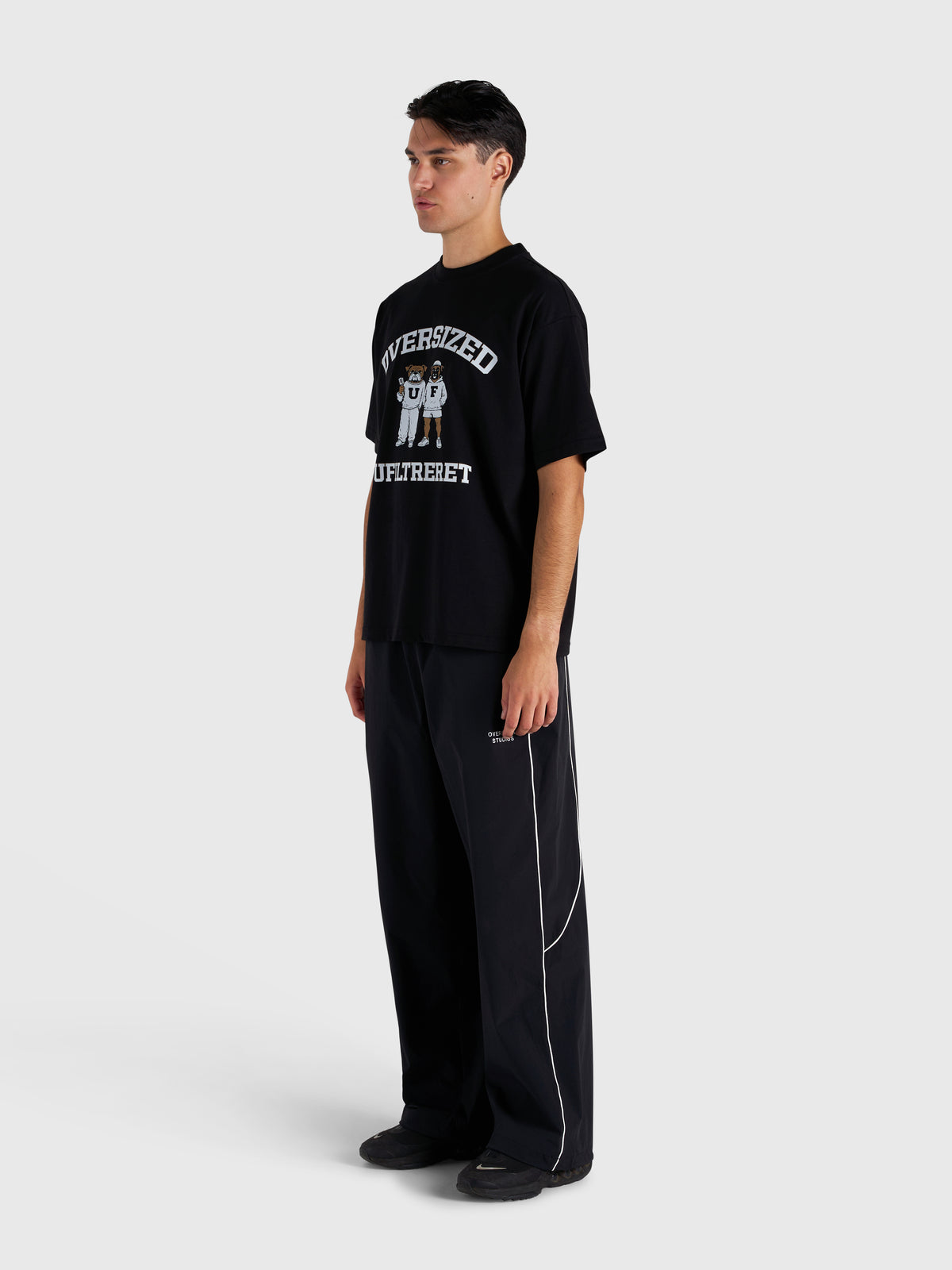 Unfiltered College Box Tee - Black