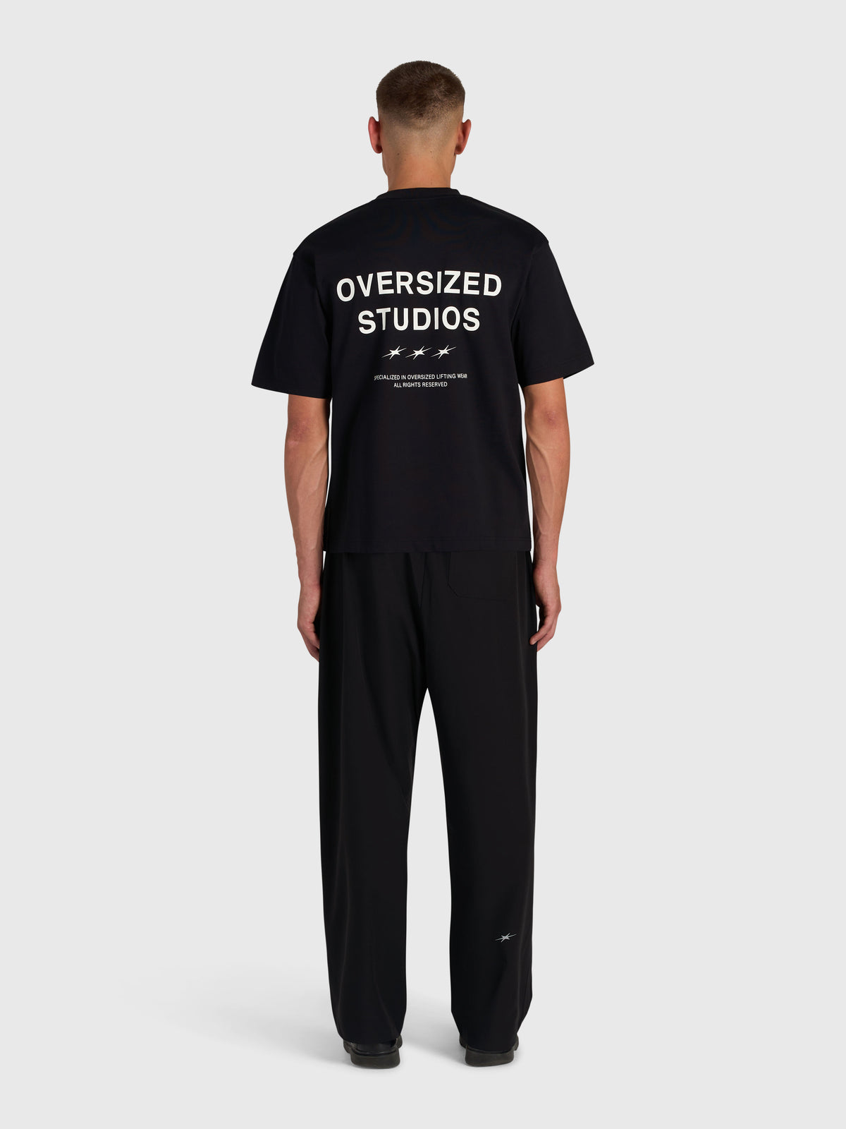 Confidence V2 Box Tee - Black/White