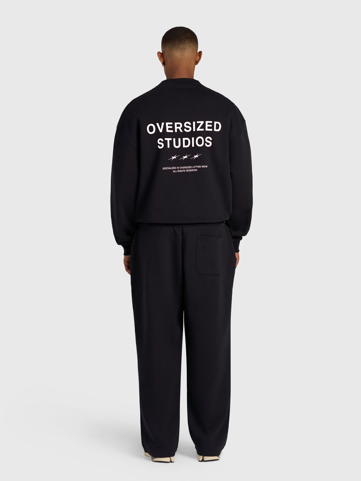 Confidence V2 Sweatshirt - Black/White