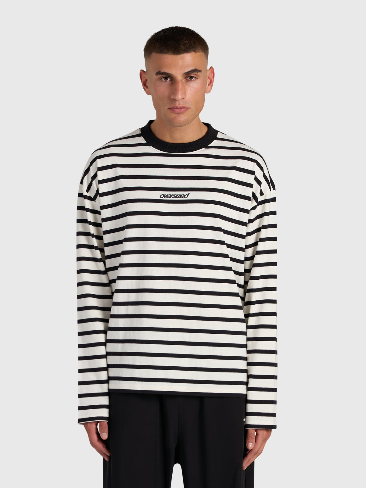 Striped Long Sleeve - Black/White