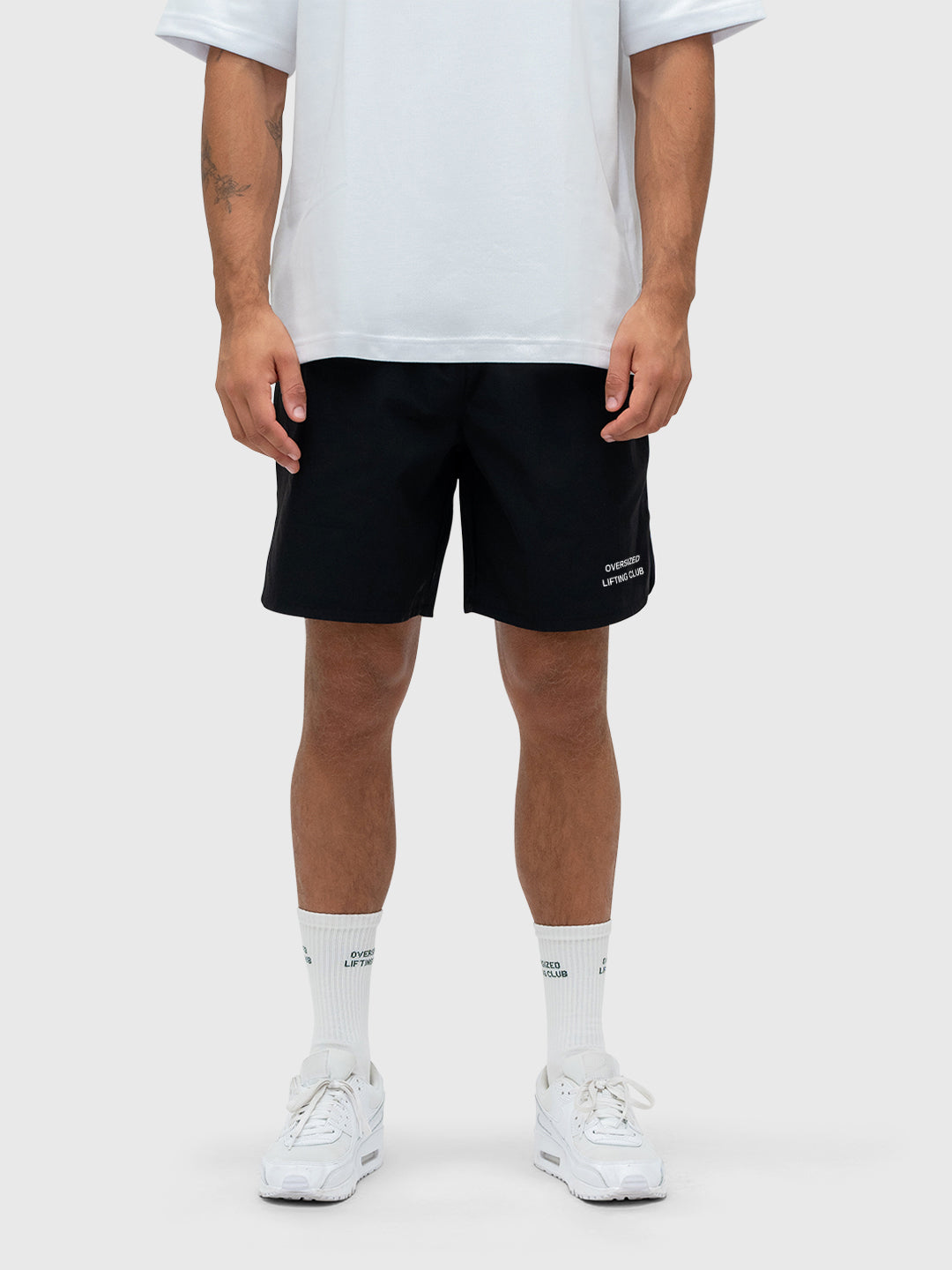 Confidence Tech Shorts - Black/White
