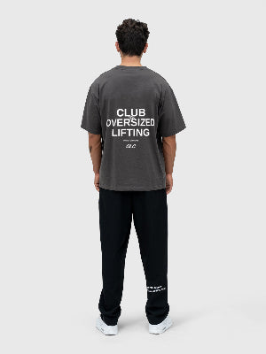 Consistency Box Tee - Steel/White