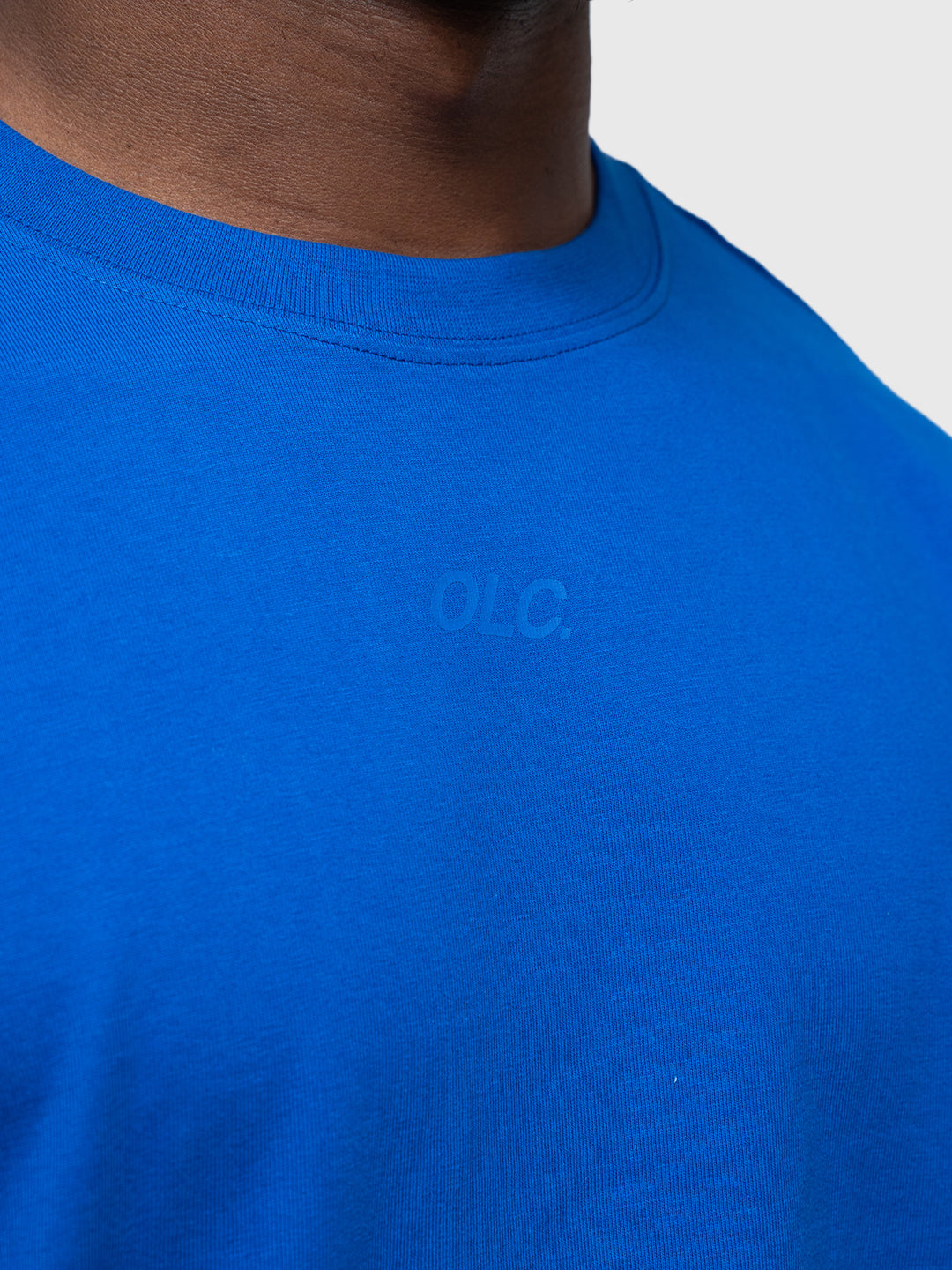 Confidence Heavyweight Box Tee - King Blue/White