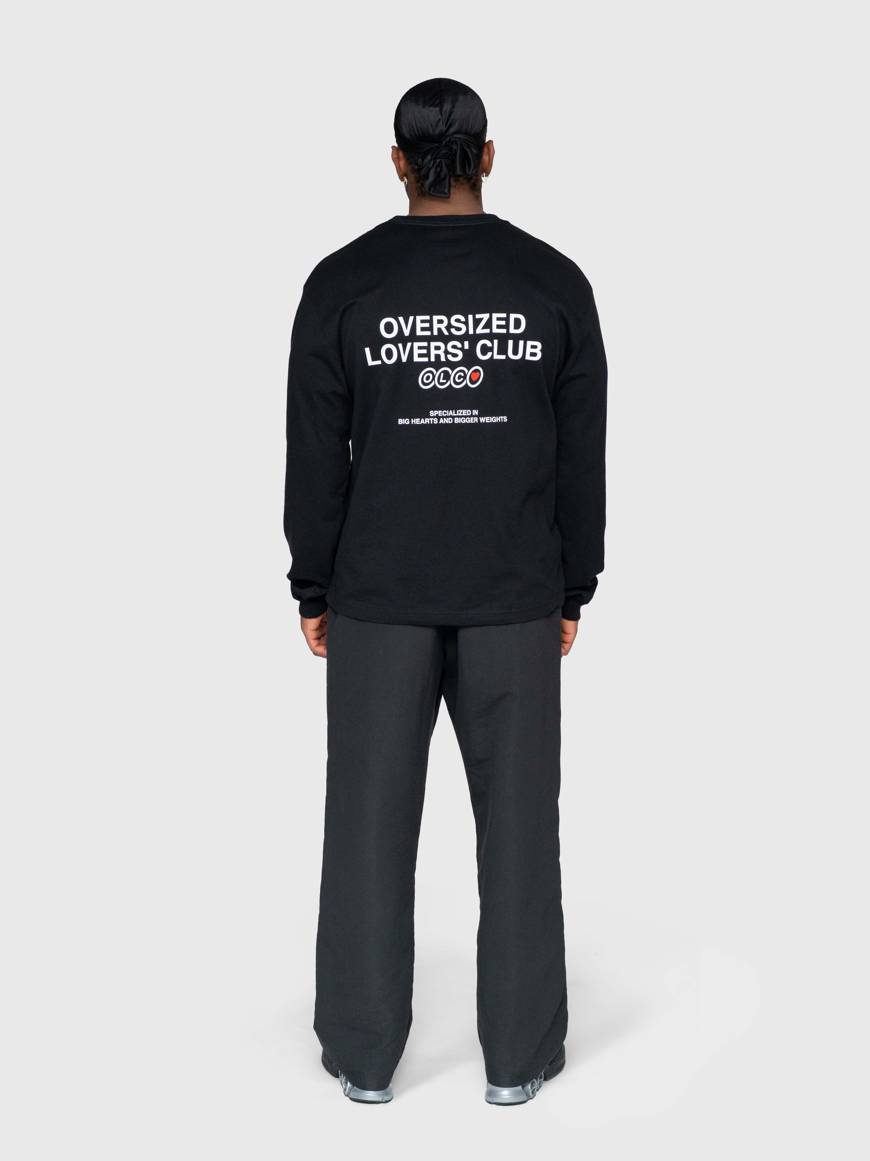 Lovers' Club Long Sleeve - Black/White