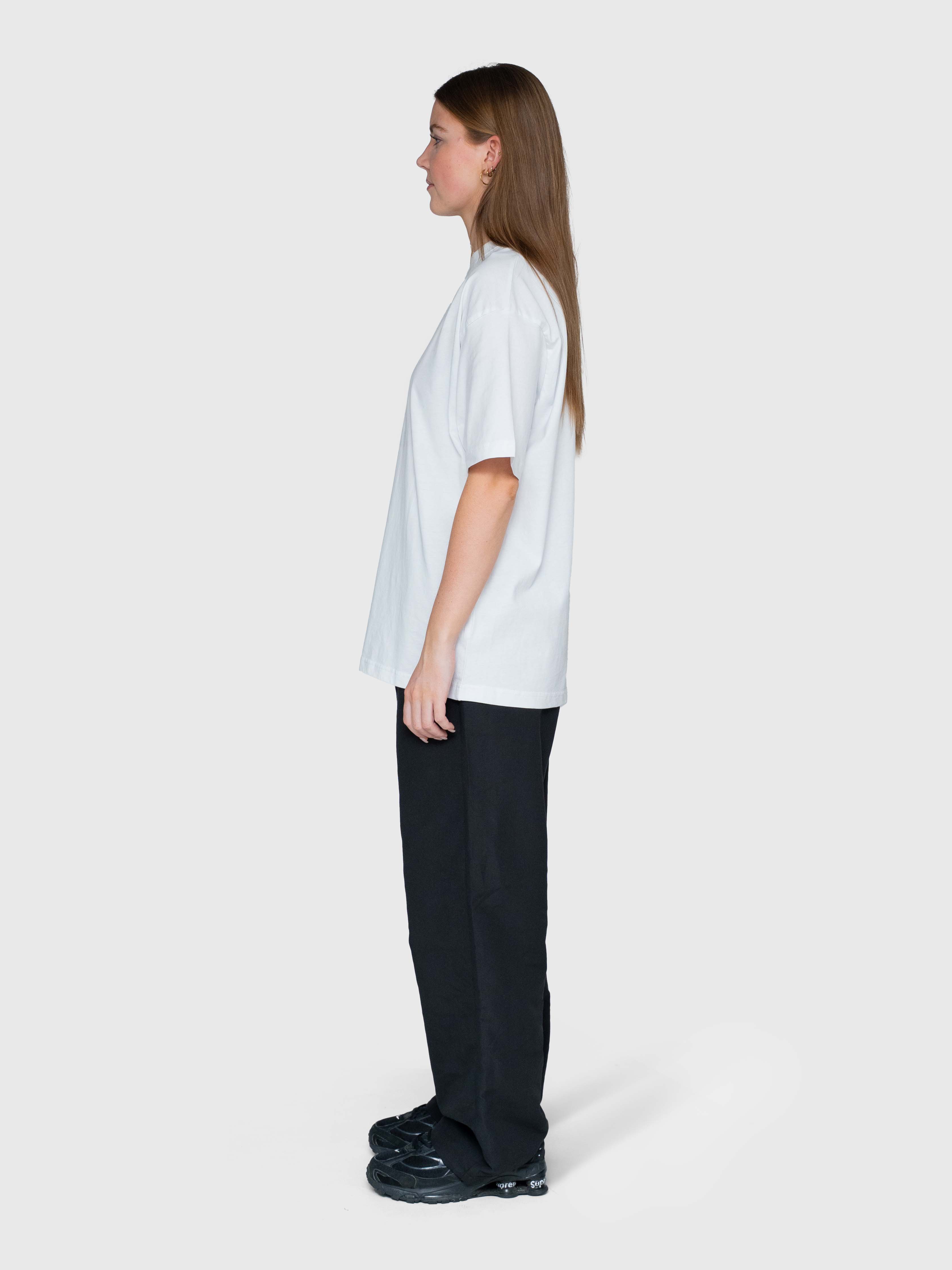 Ex's Box Tee - White/Pink