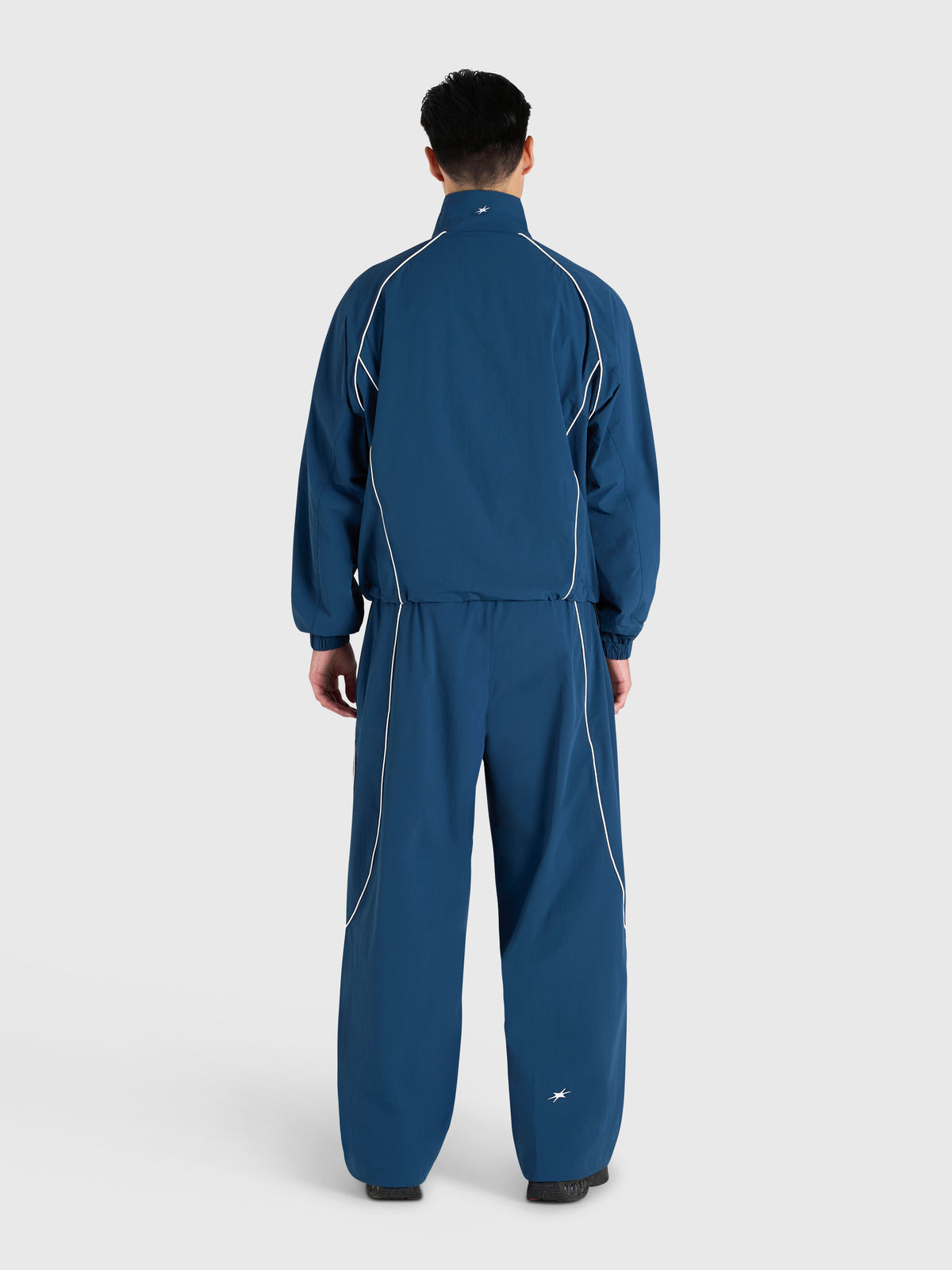 Active Track Pants - Metallic Blue/White