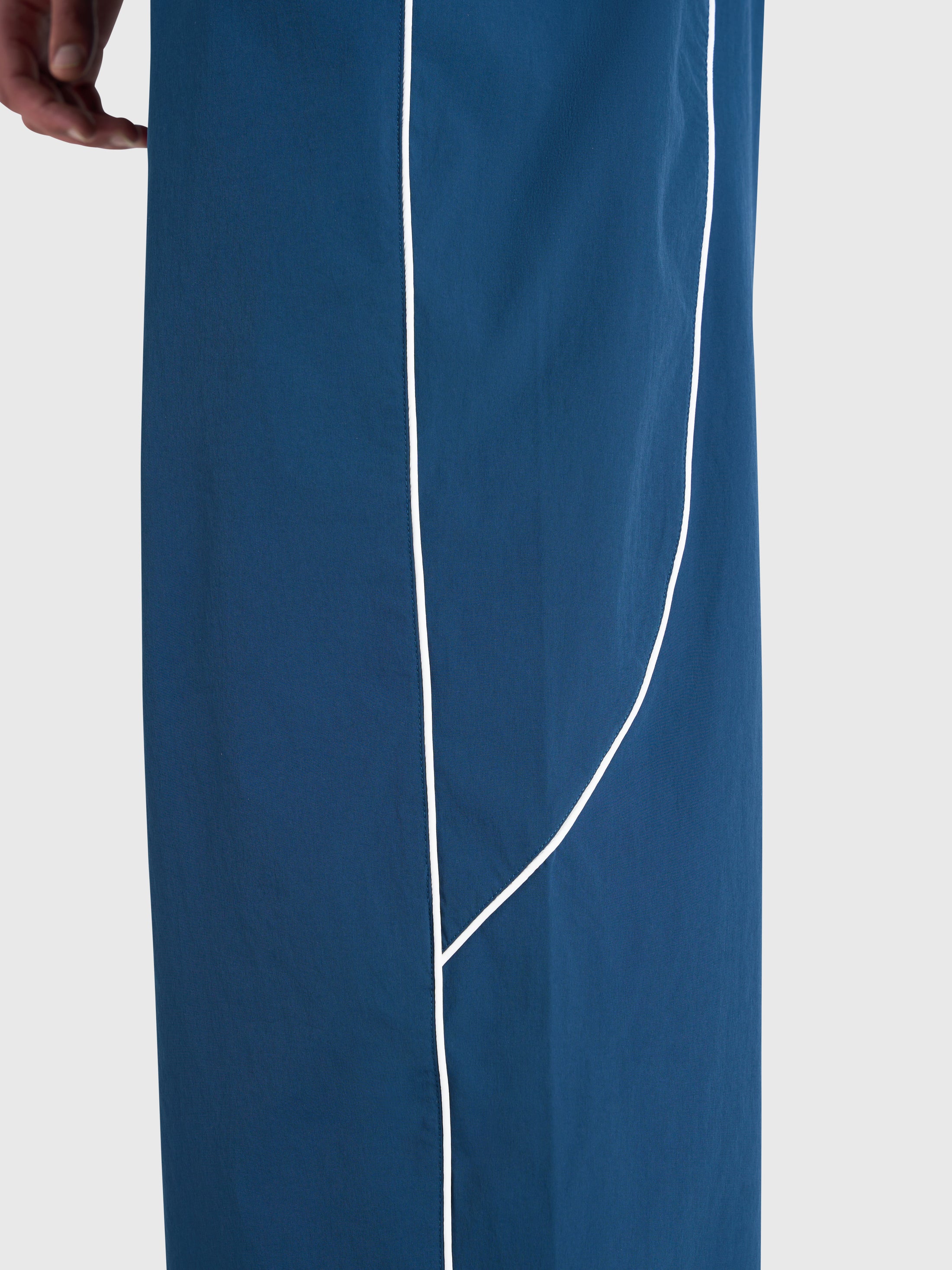 Active Track Pants - Metallic Blue/White