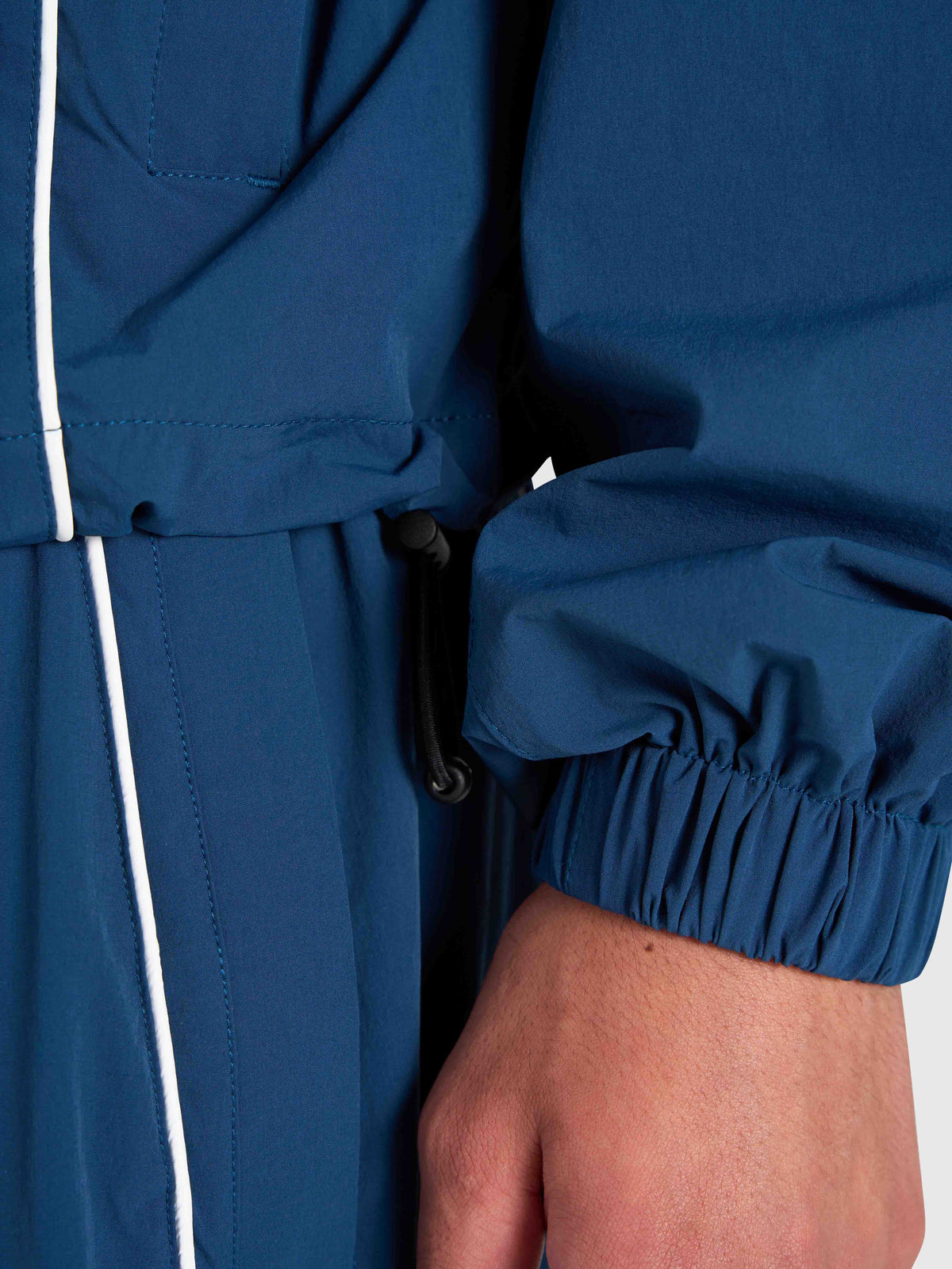 Active Track Jacket - Metallic Blue/White
