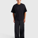 Cursive Heavy Box Tee - Vintage Black/White