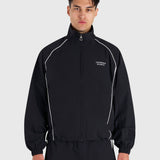 Active Track Jacket - Black/White
