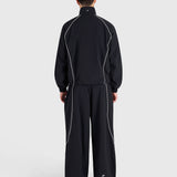 Active Track Pants - Black/White