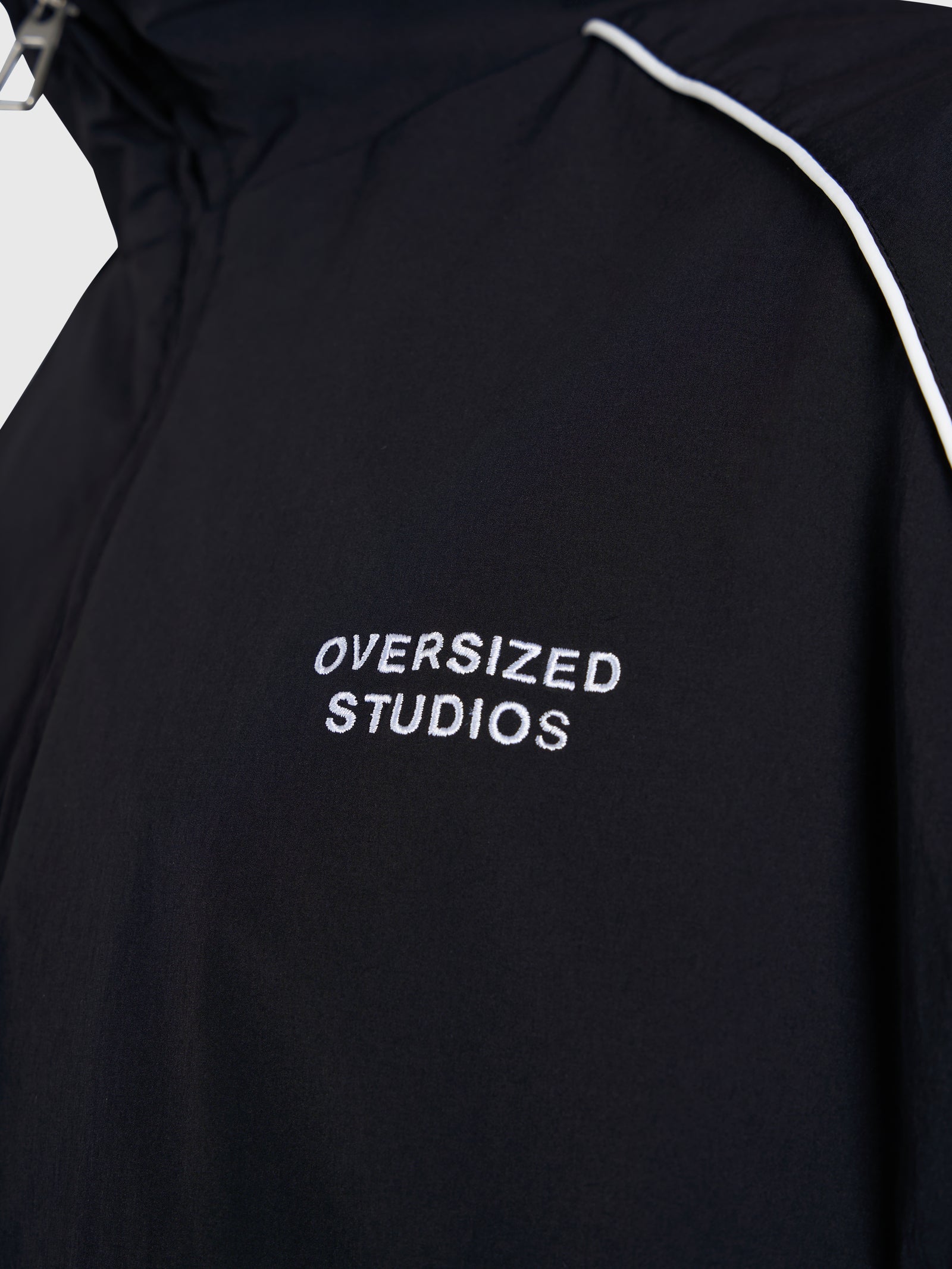 Active Track Jacket - Black/White