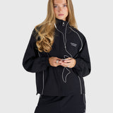 Active Track Jacket - Black/White