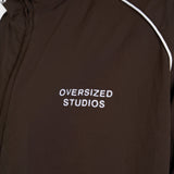 Active Track Jacket - Brown/White