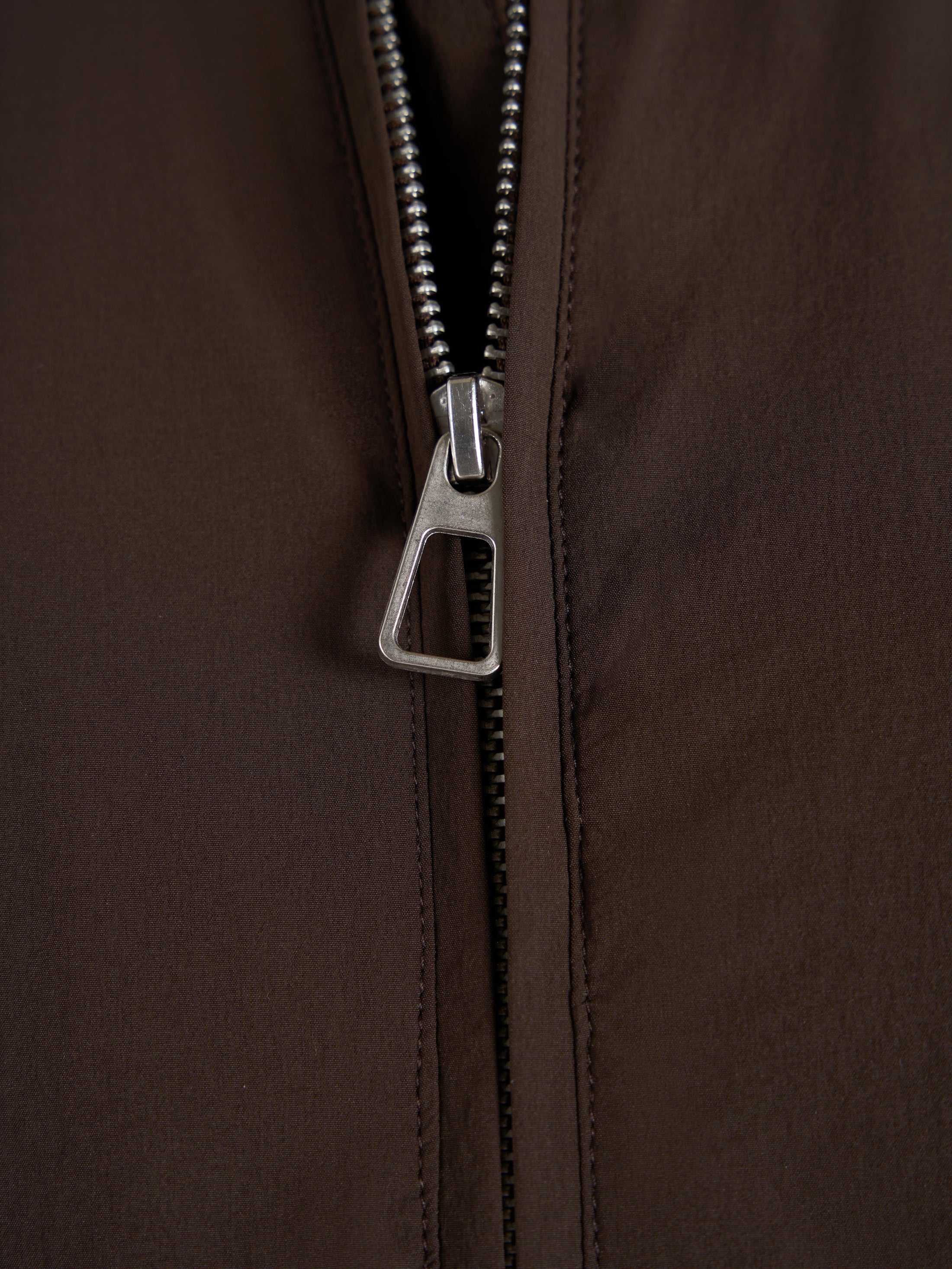Active Track Jacket - Brown/White
