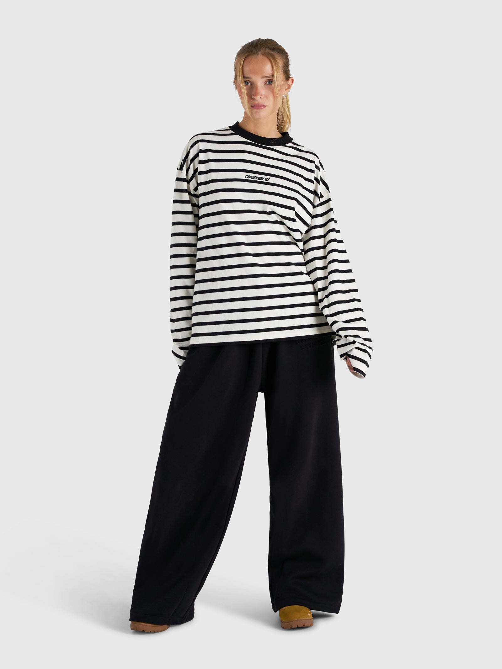 Striped Long Sleeve - Black/White