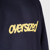 Logo Knit Sweater - Navy/Yellow