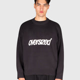 Logo Knit Sweater - Black/White