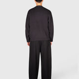 Logo Knit Sweater - Black/White
