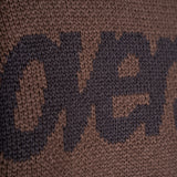 Logo Knit Sweater - Brown/Black