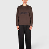 Logo Knit Sweater - Brown/Black