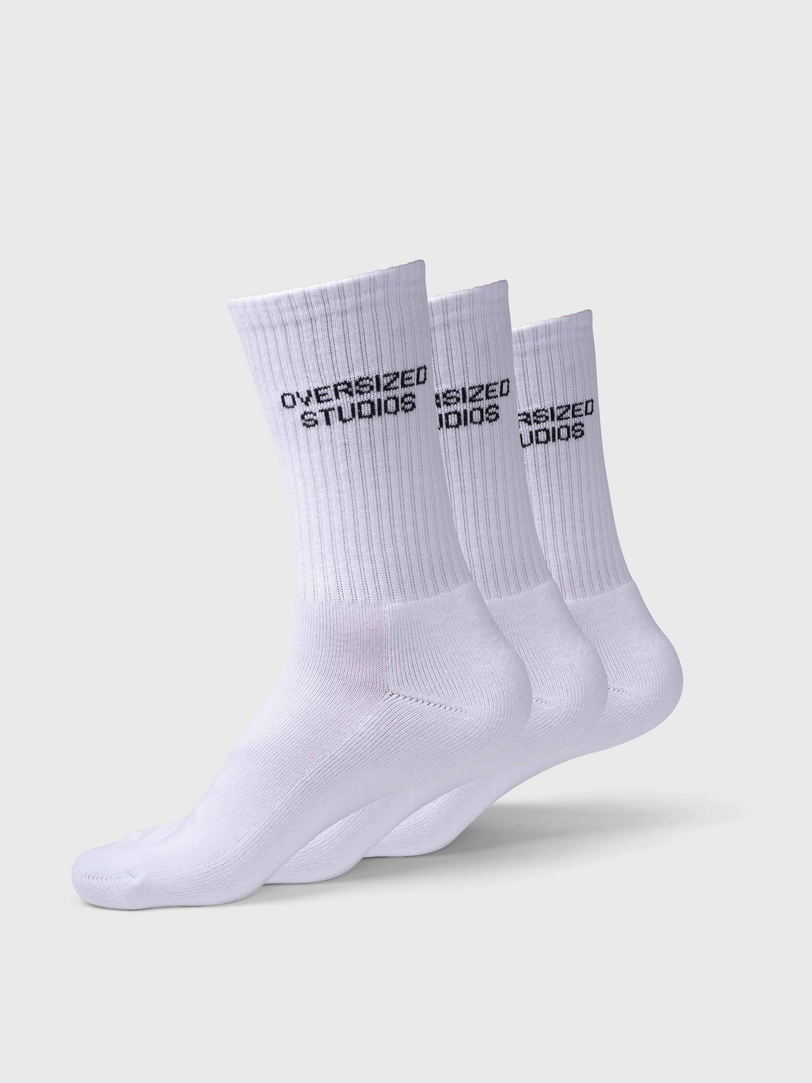 3-Pack Confidence V2 Socks - White/Black