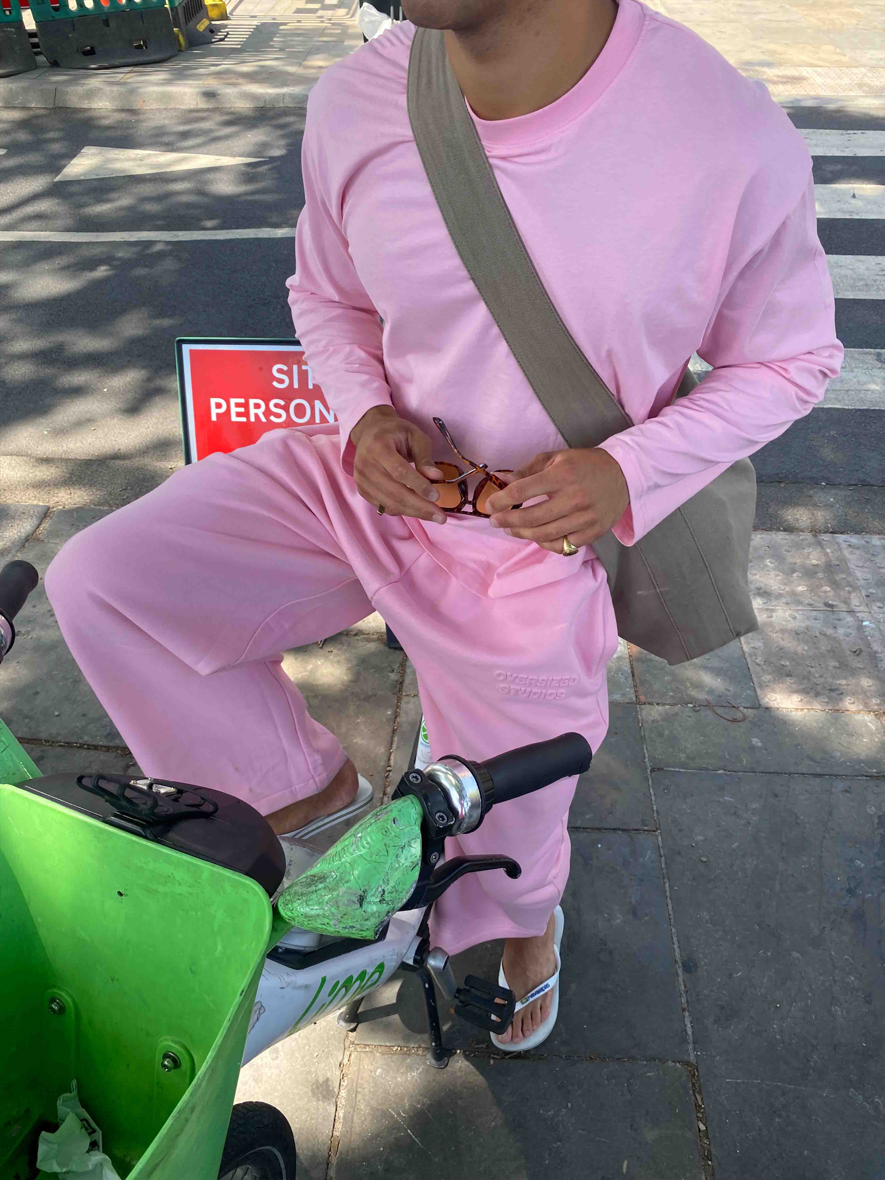 Confidence V2 Long Sleeve - Pink/White