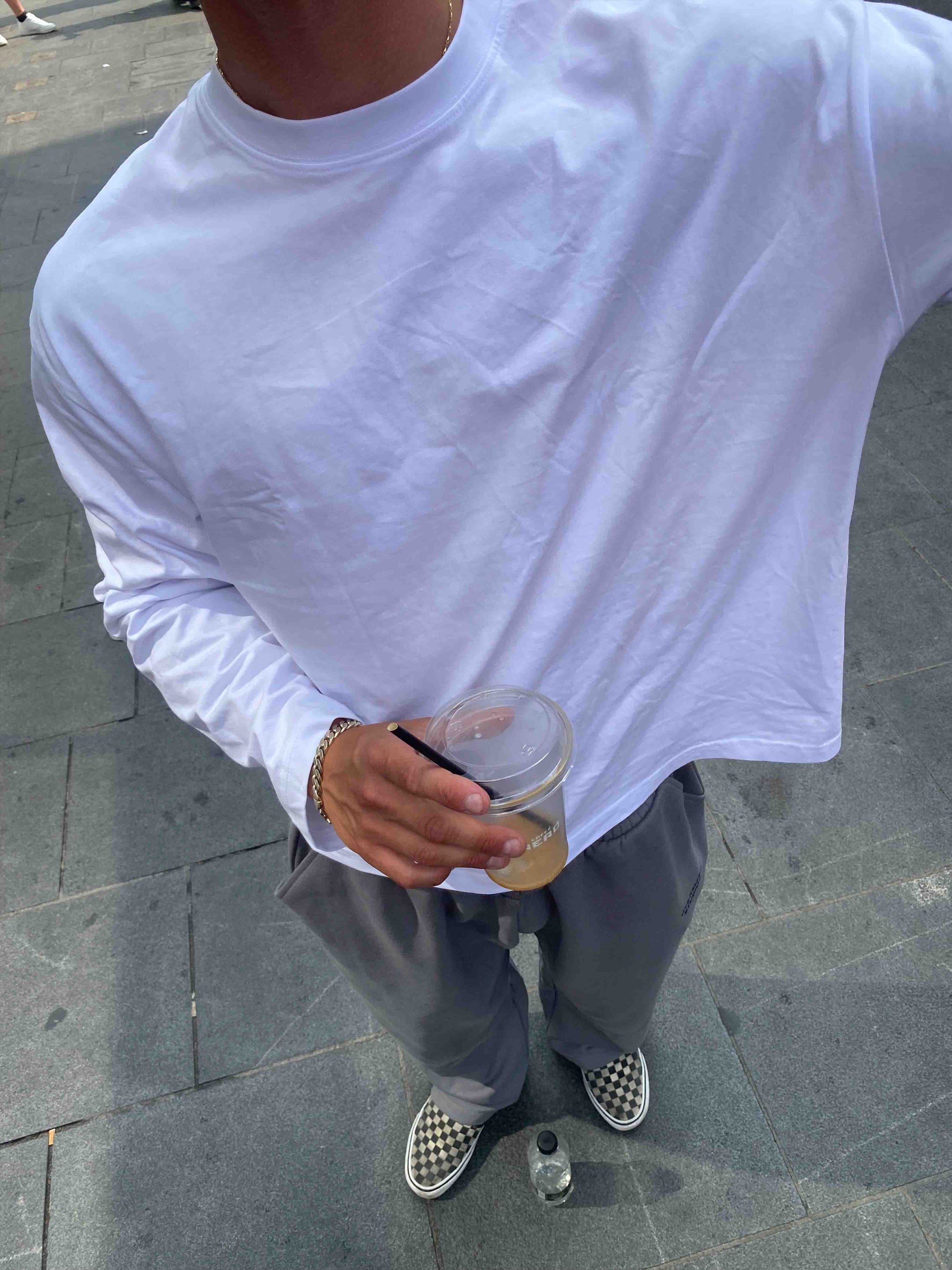 Confidence V2 Long Sleeve - White/Black