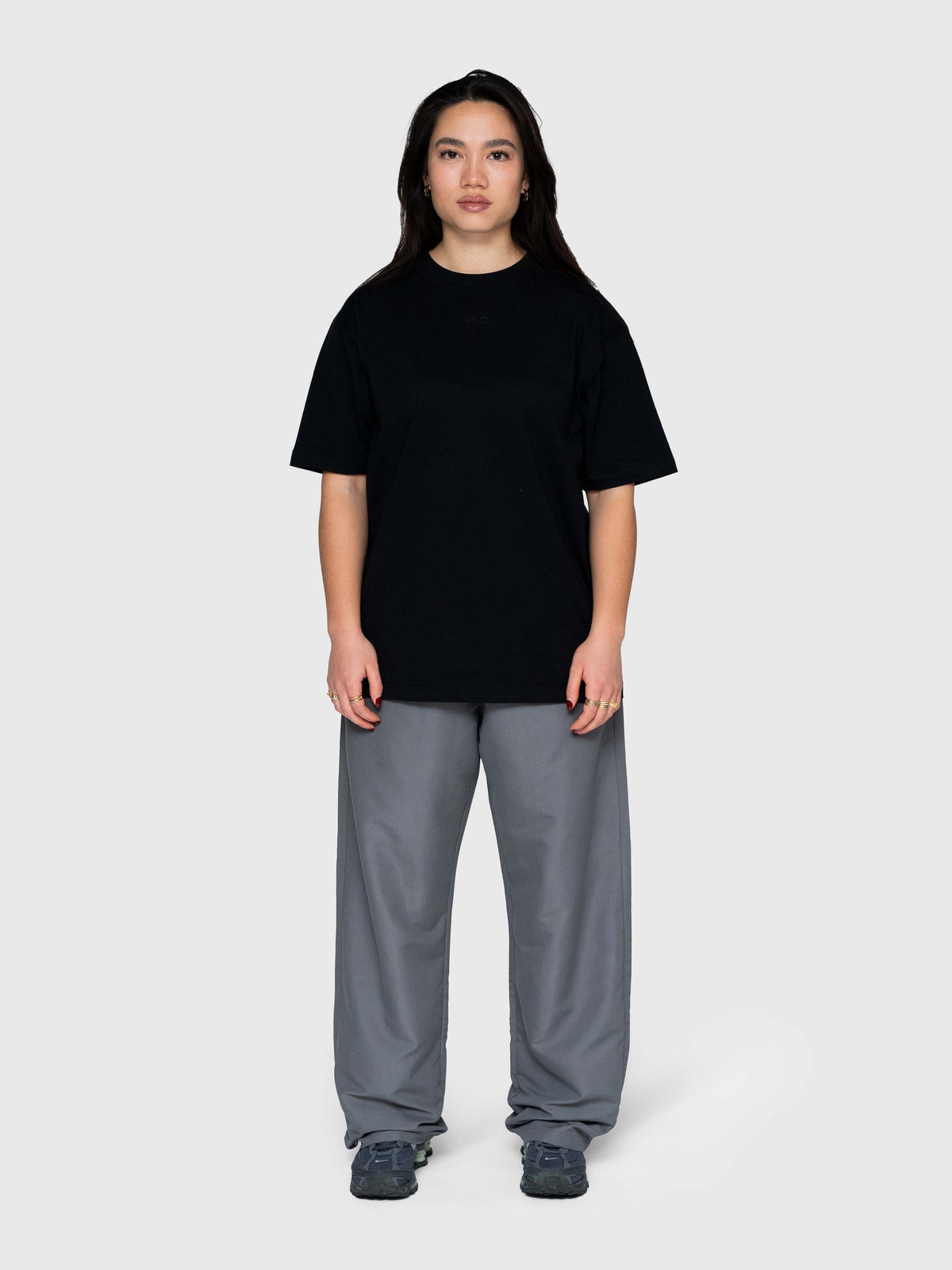 Confidence Core Pants - Charcoal/White