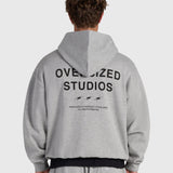 Confidence V2 Zip Hoodie - Cloud Grey/Black