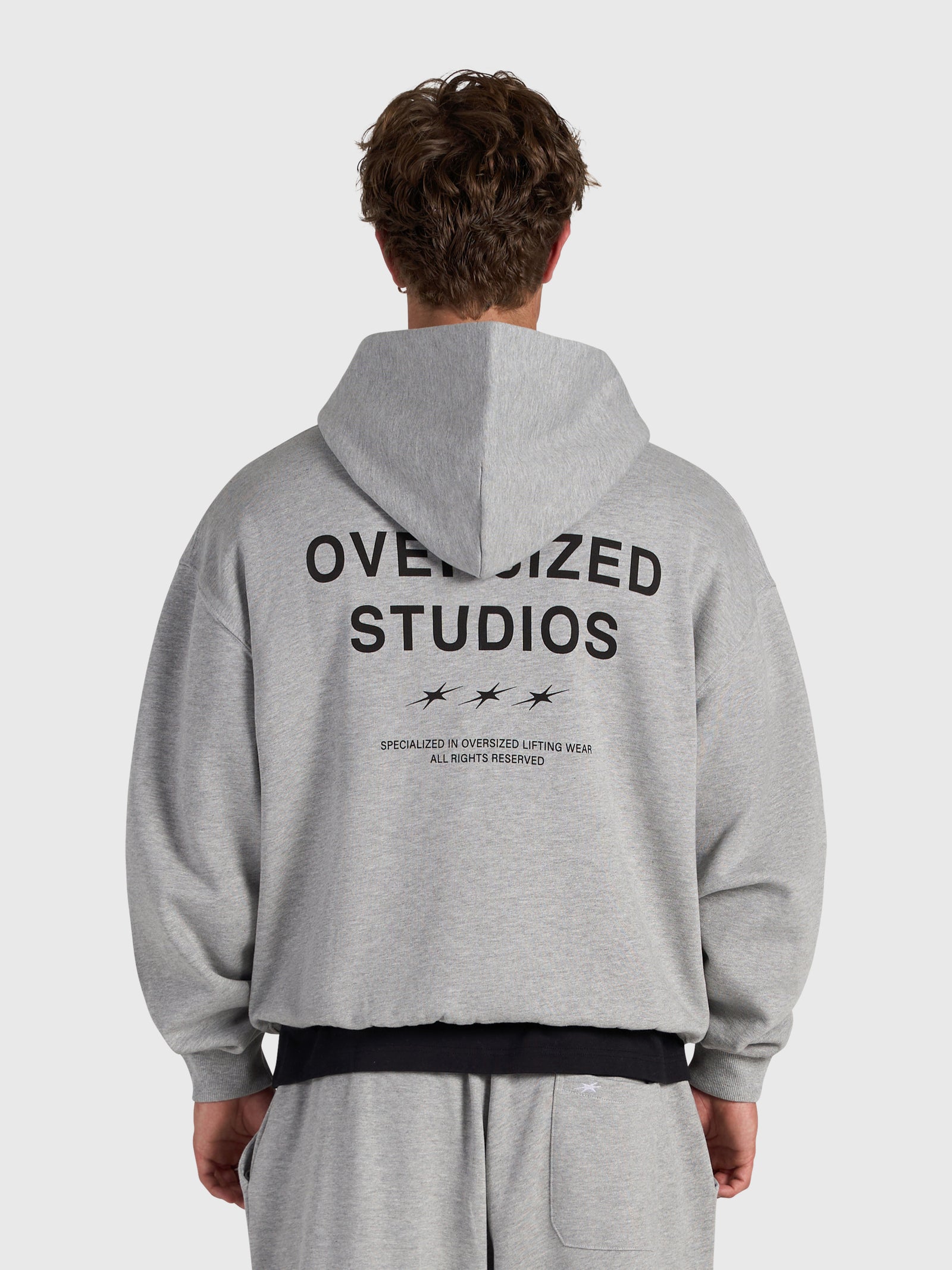 Confidence V2 Zip Hoodie - Cloud Grey/Black