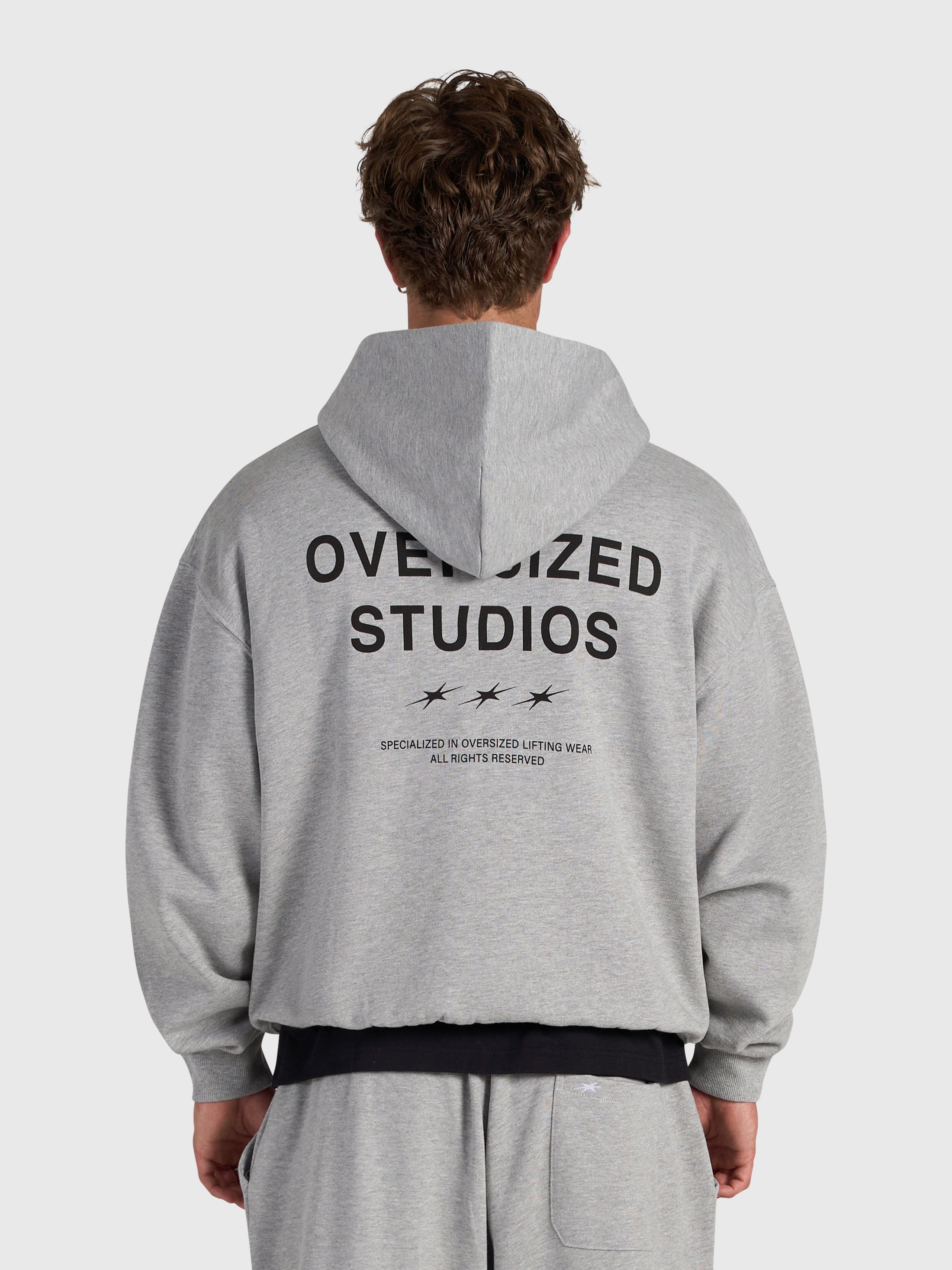 Confidence V2 Zip Hoodie - Cloud Grey/Black
