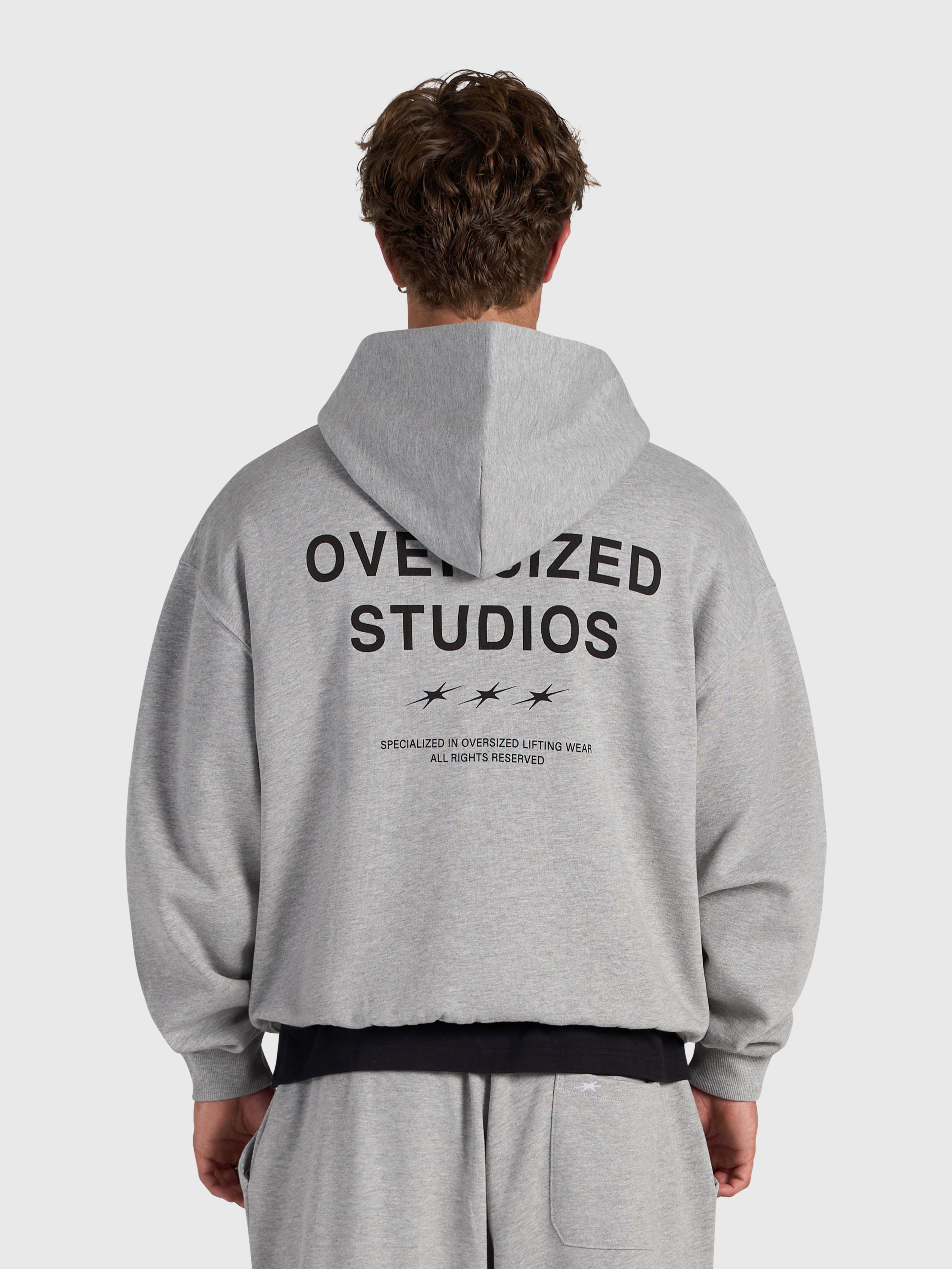 Confidence V2 Zip Hoodie - Cloud Grey/Black