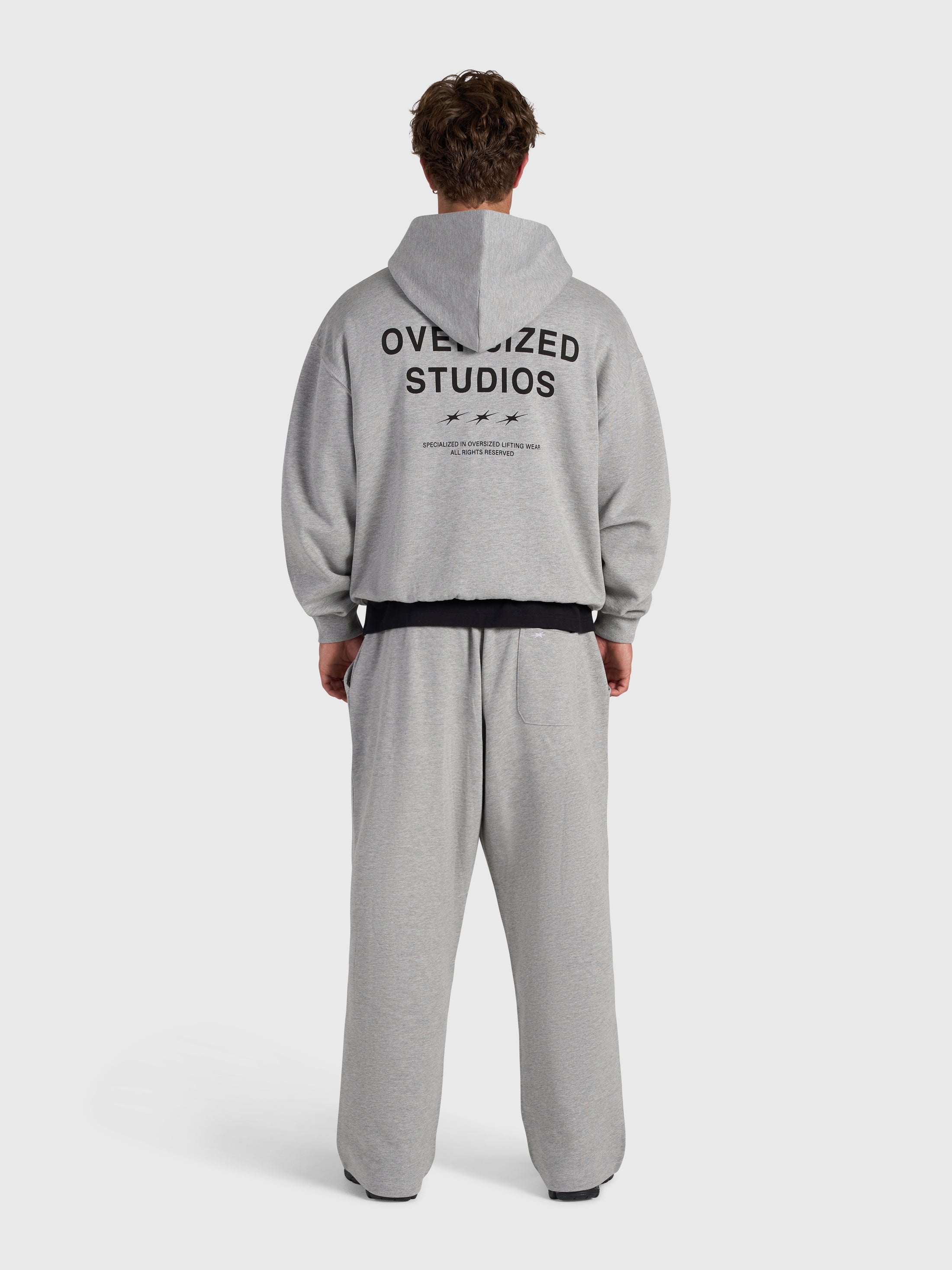 Confidence V2 Zip Hoodie - Cloud Grey/Black