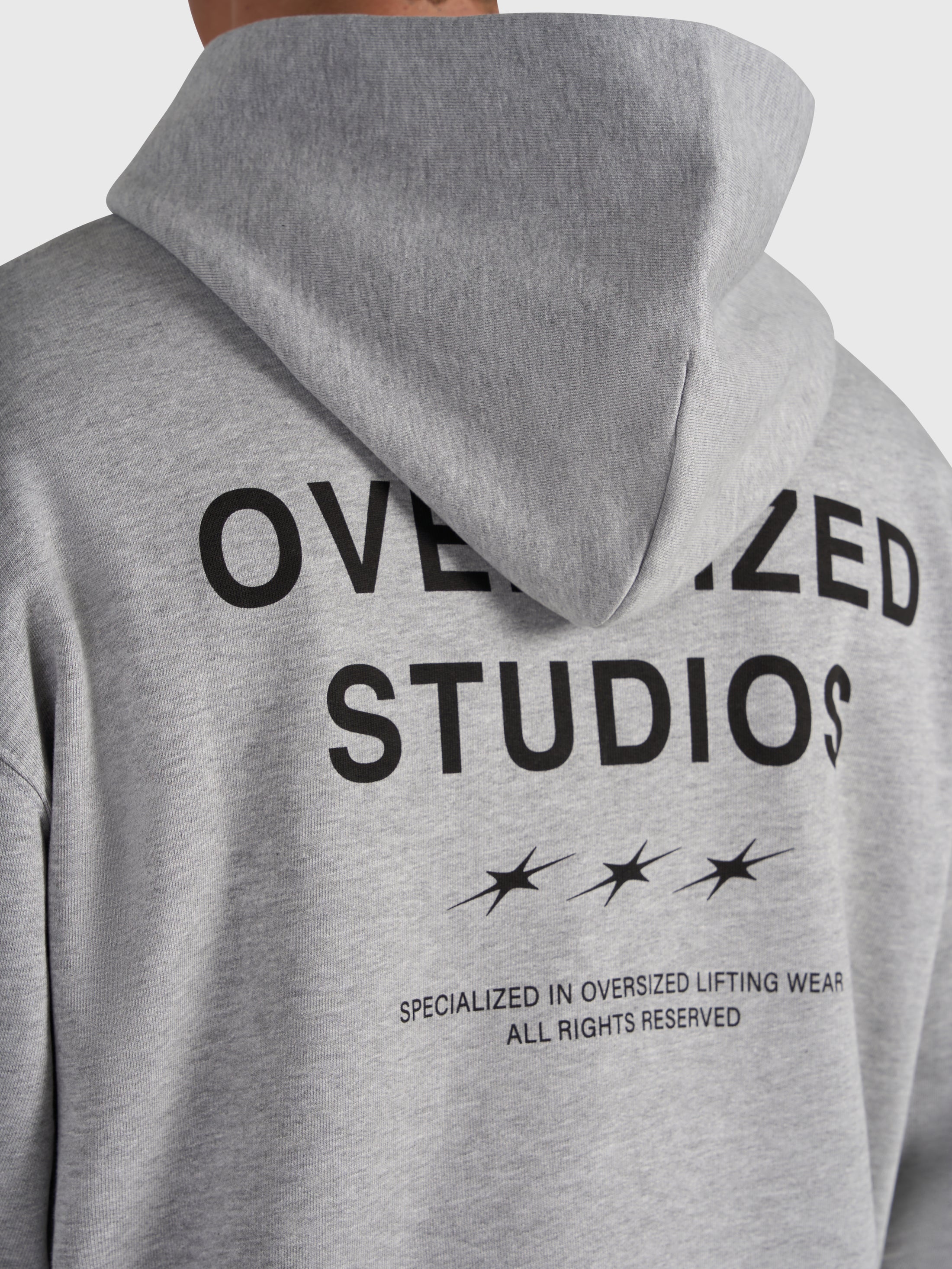 Confidence V2 Zip Hoodie - Cloud Grey/Black