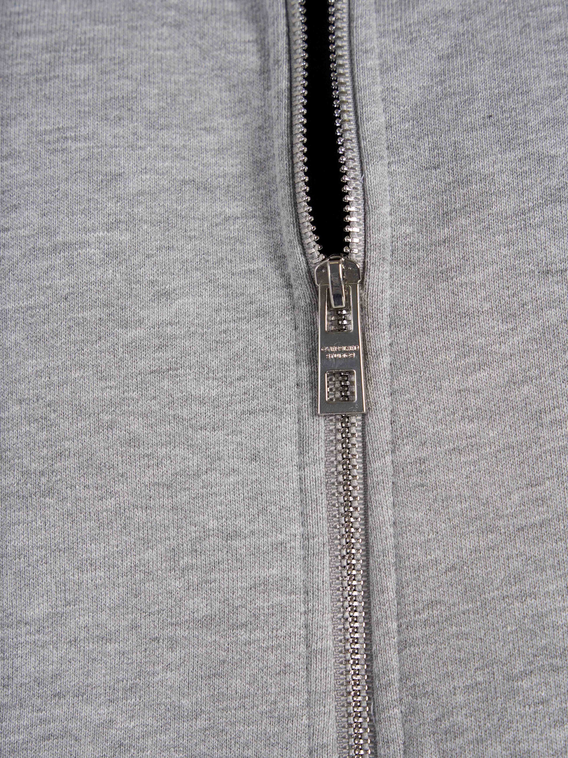 Confidence V2 Zip Hoodie - Cloud Grey/Black