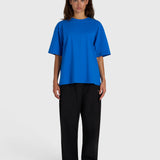 Confidence V2 Box Tee - King Blue/White