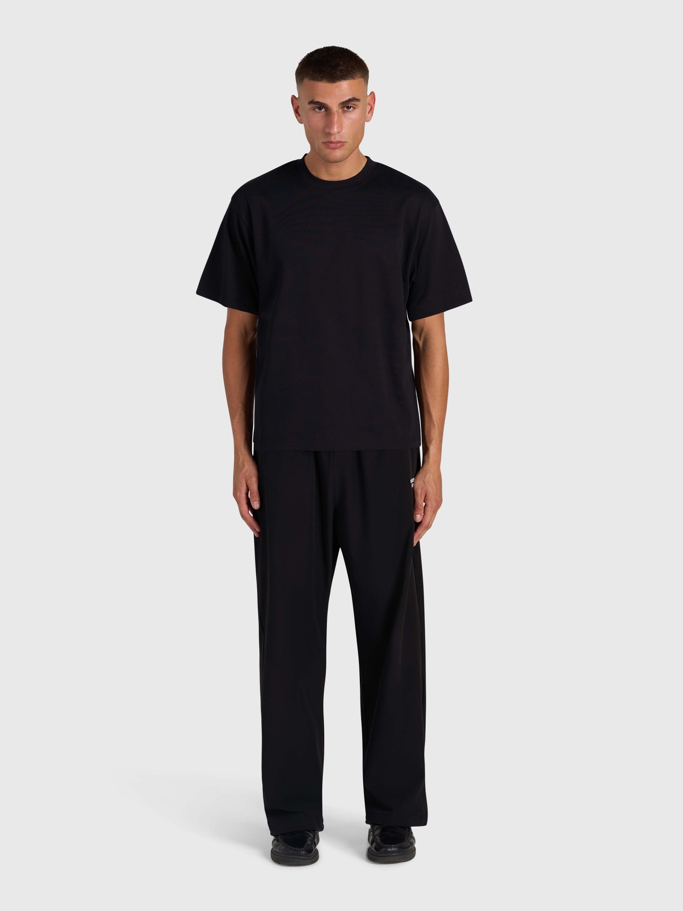 Confidence V2 Box Tee - Black/White