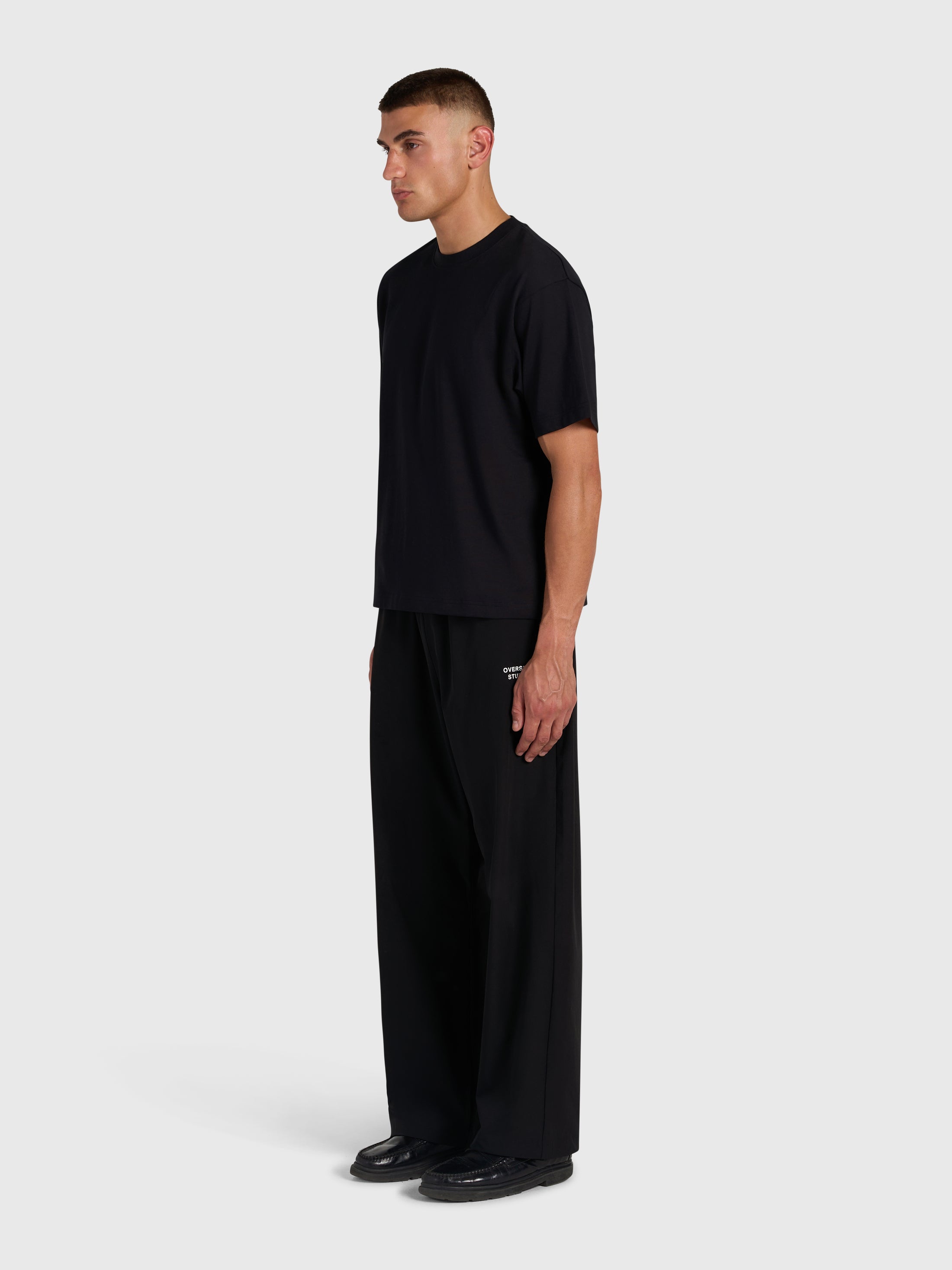 Confidence V2 Box Tee - Black/White