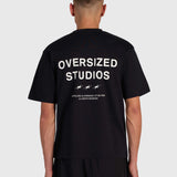 Confidence V2 Box Tee - Black/White