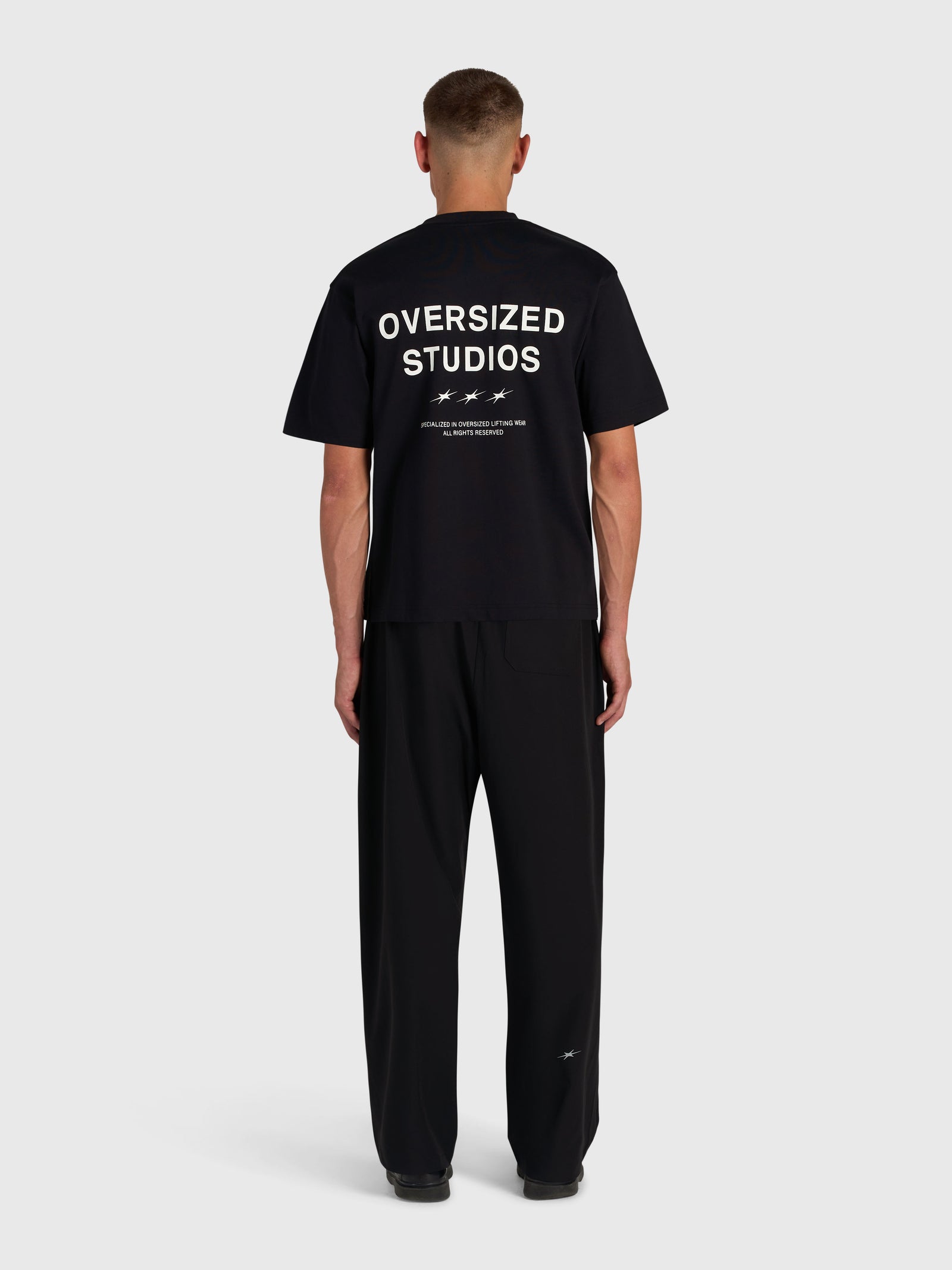 Confidence V2 Box Tee - Black/White