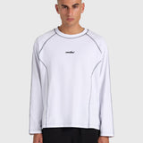 Contrast Raglan Long Sleeve - White/Black