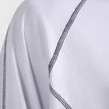 Contrast Raglan Long Sleeve - White/Black