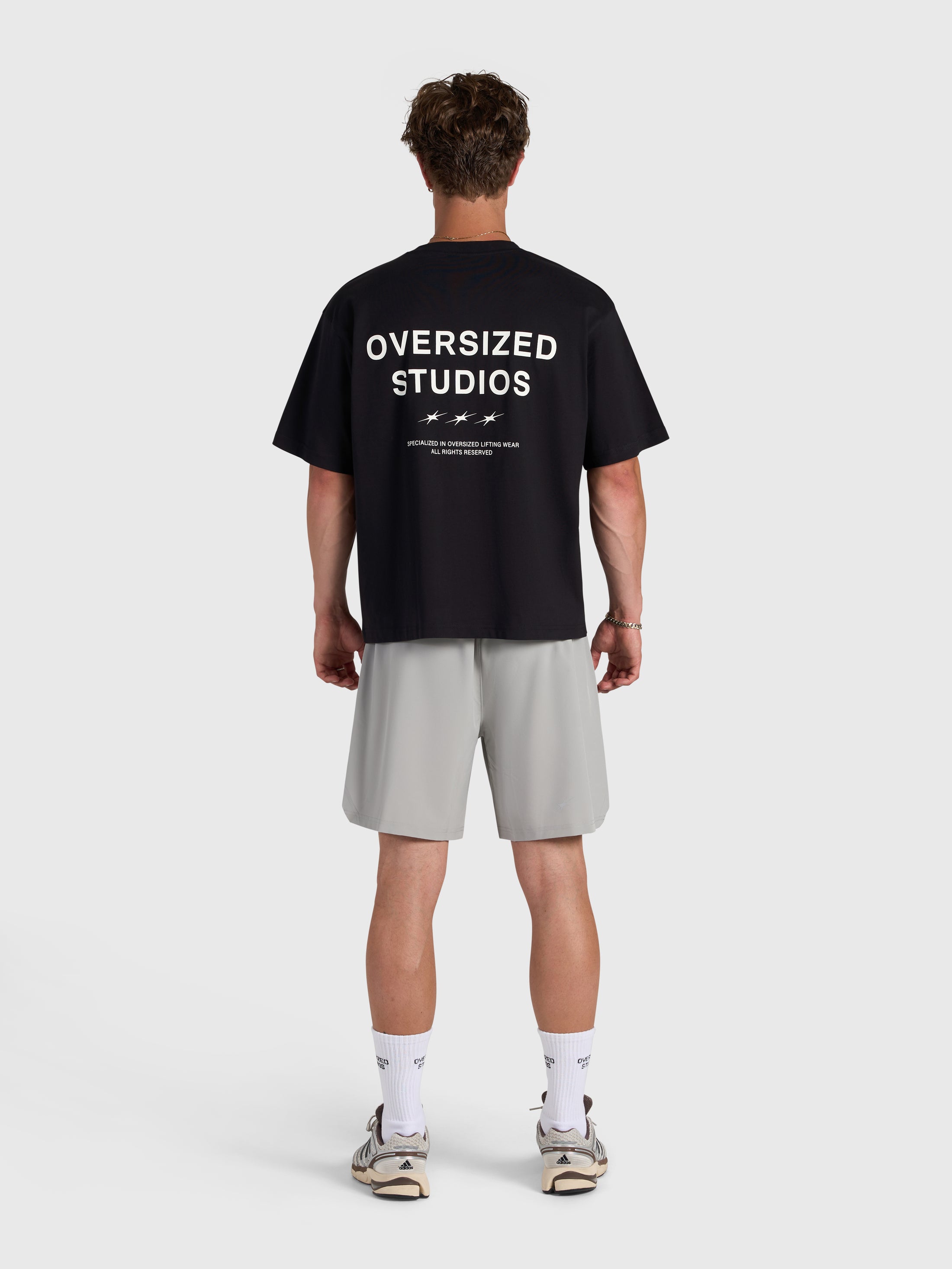 Confidence V2 Tech Shorts - Grey/White