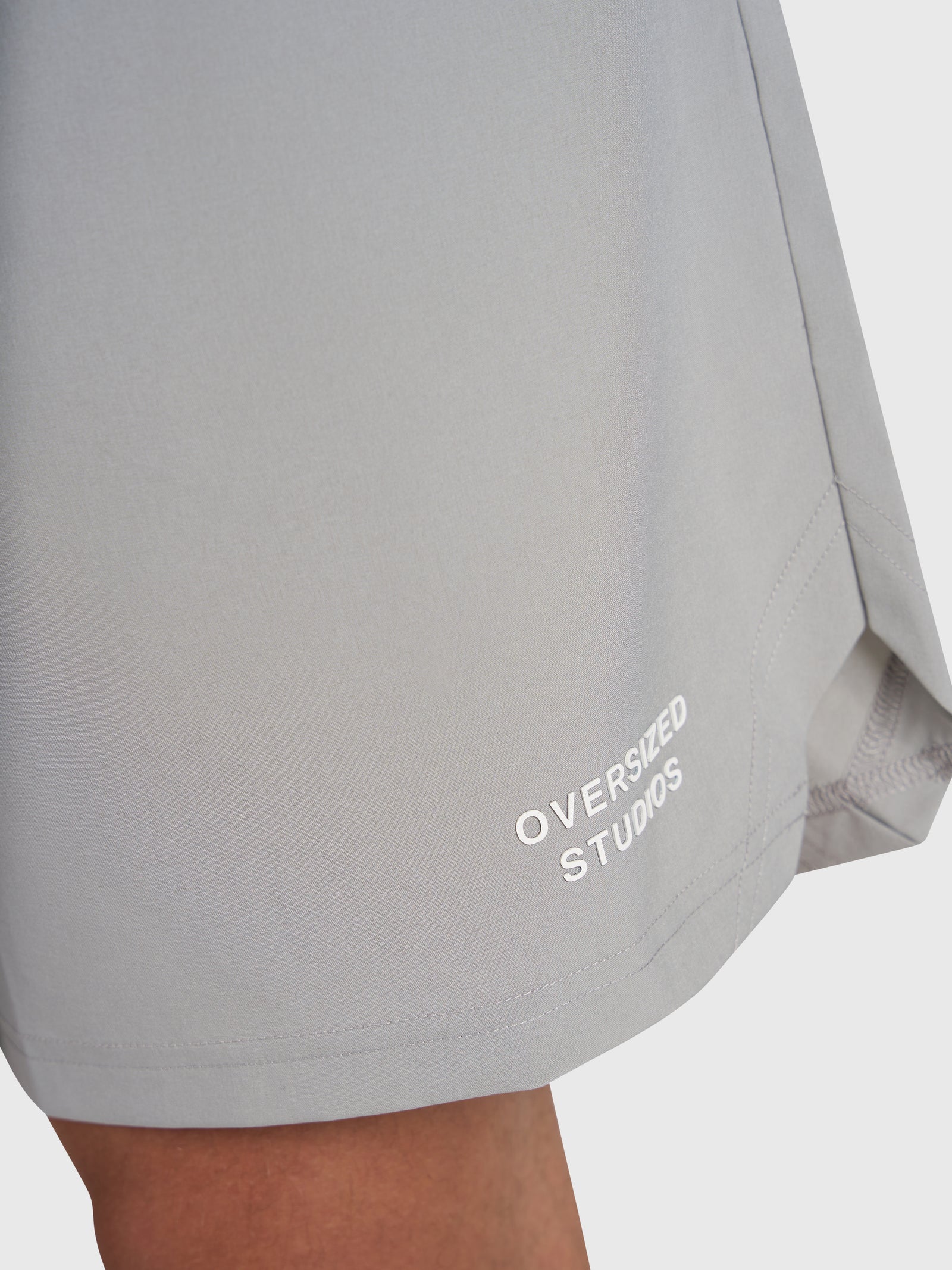 Confidence V2 Tech Shorts - Grey/White