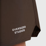 Confidence V2 Tech Shorts - Brown/White