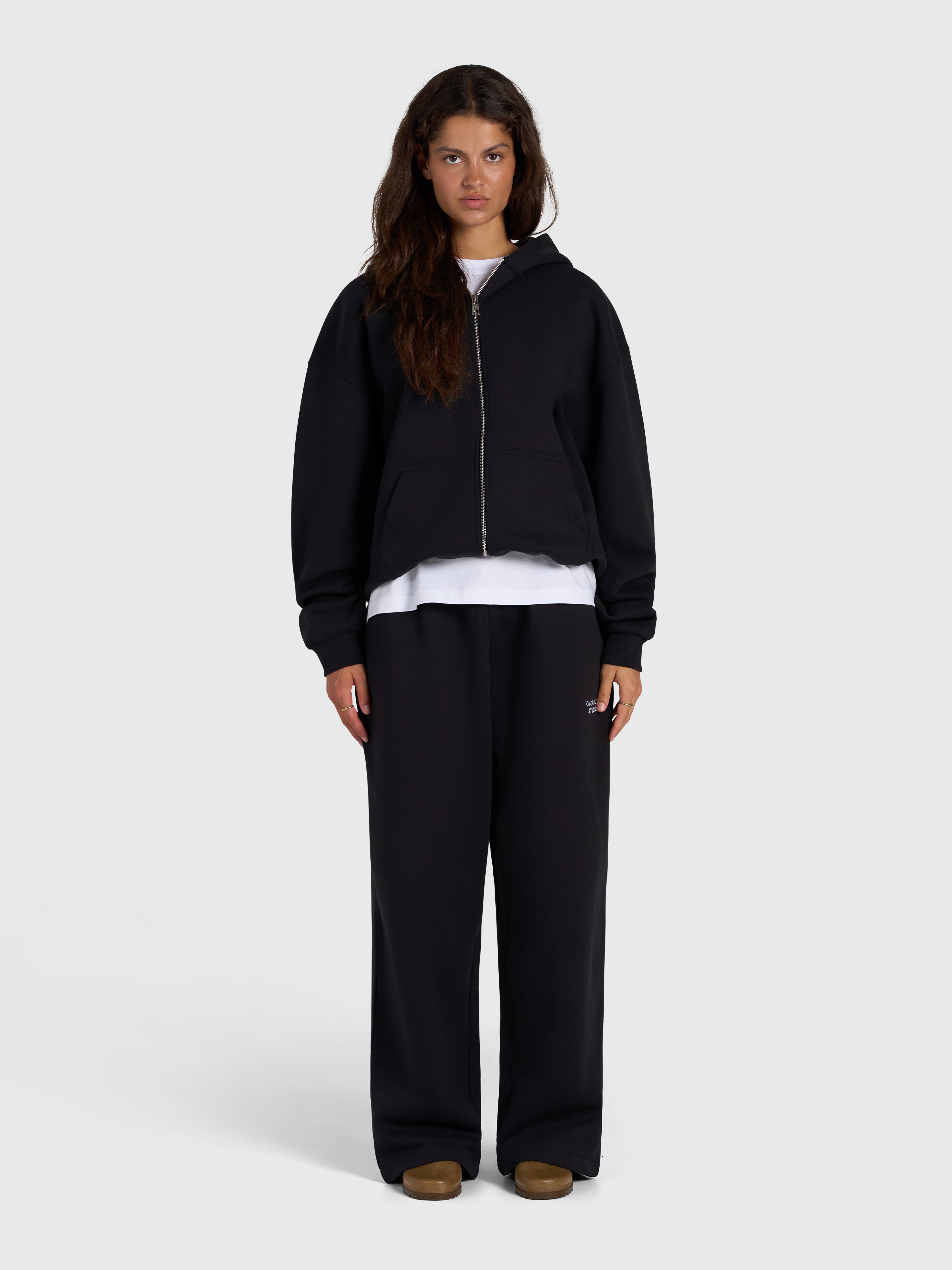 Confidence V2 Zip Hoodie - Black/Pink