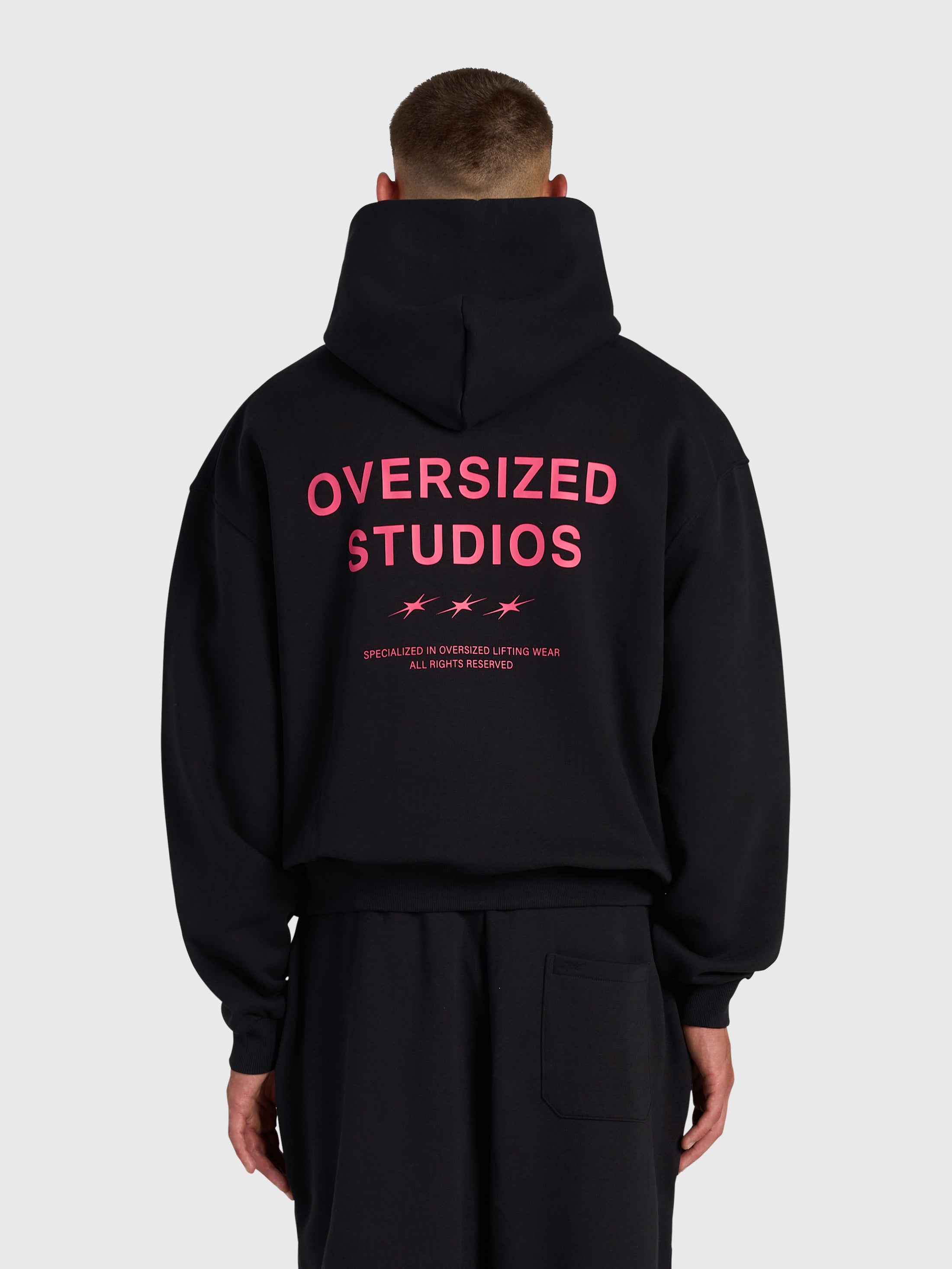 Confidence V2 Hoodie - Black/Pink