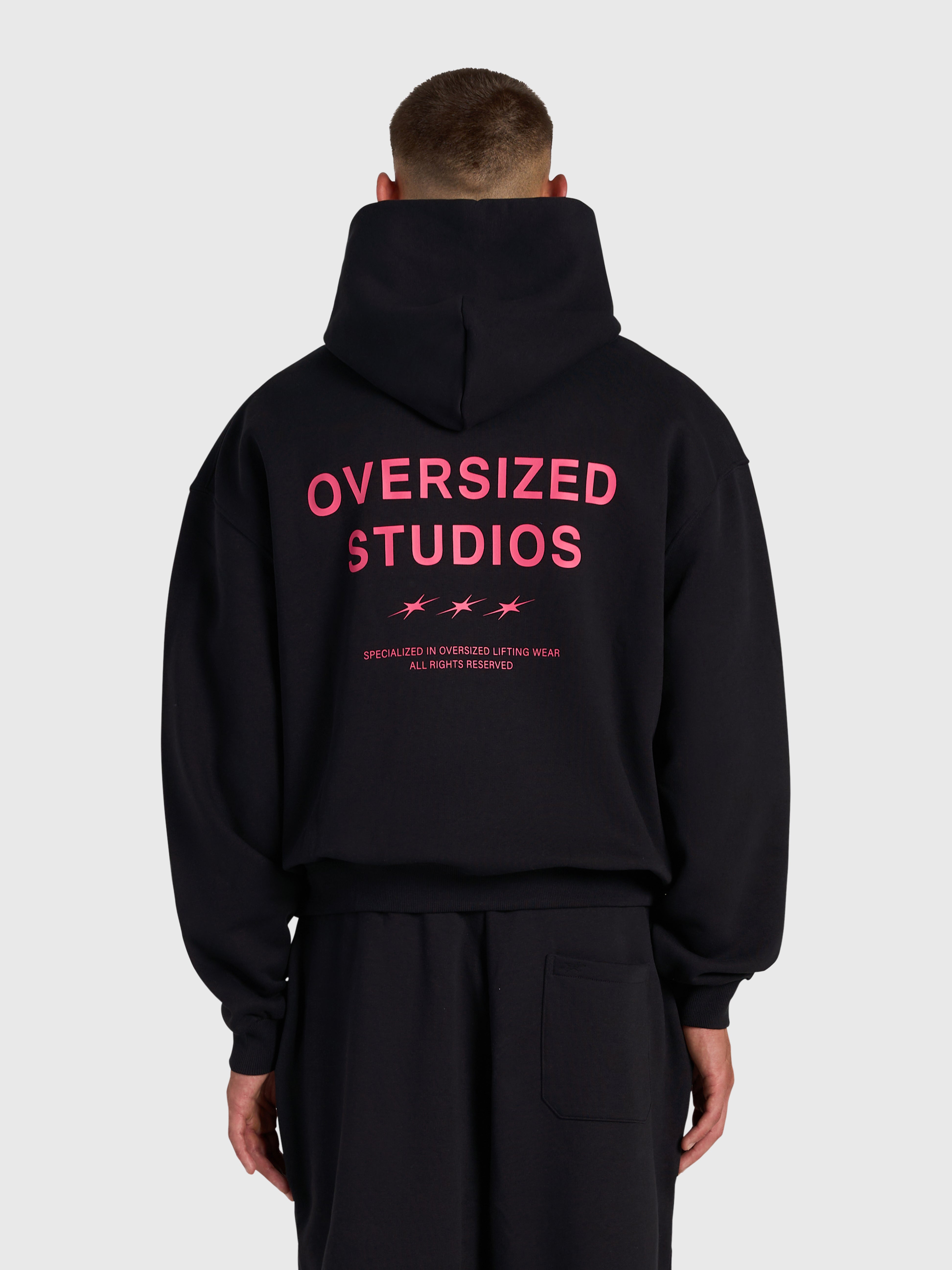 Confidence V2 Hoodie - Black/Pink
